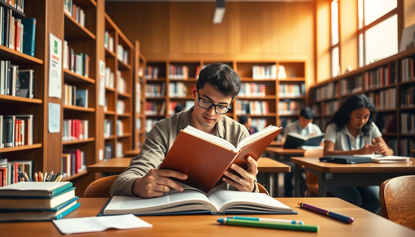 Modern university campus for students