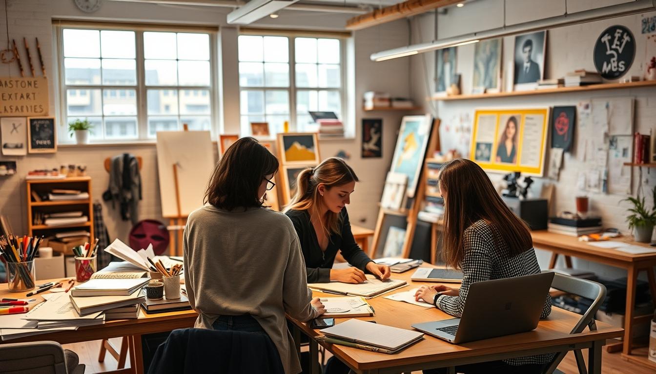 Student applying study strategies during study